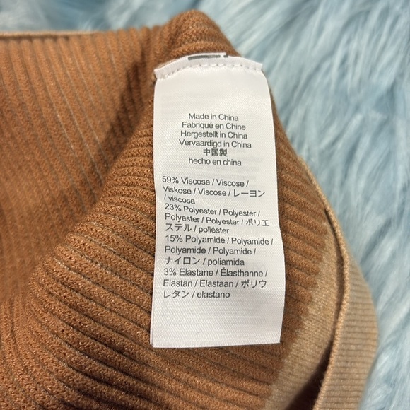 J.CREW Women's Camel Tan Scoopneck Stretch Cardigan Top - Picture 8 of 8